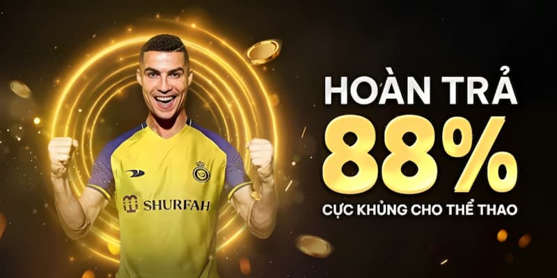 Net88 cược thể thao hoàn trả 1.25%.